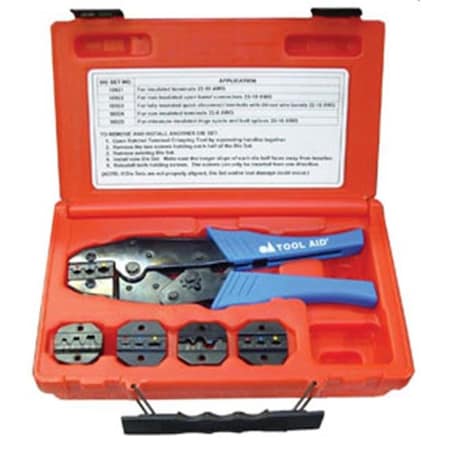 S&G Tool Aid S and G Tool Aid 18920 Ratcheting Terminal Crimper Kit SGT-18920